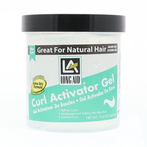 Long Aid Curl Activator Gel Great For Natural Hair 16 4 Oz Pack