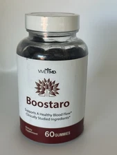 Vive MD Boostaro 60 Gummies Healthy Blood Flow Support Boostaroo EXP 10/25