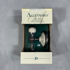 Alexandria Robe Hook Rubbed Bronze Aged Ceramic Wall Mount Bath Hardware 62315VB