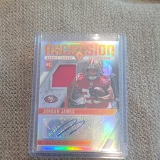 Panini 2025 Phoenix Jordan James Ascension Rookie Jersey Auto #ARJ-28 /49 49ers