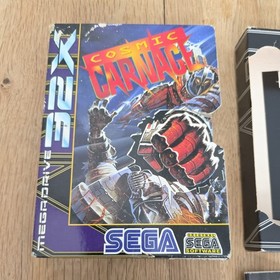 Cosmic Carnage Sega Mega Drive 32X PAL Complete