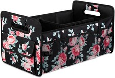 Car Trunk Organizers and Storage Collapsible Multi Compartment