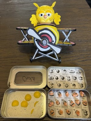 Norman Picklestripes TV Screen Used Prop Yellow Baby Owl Plane Stop Motion +More