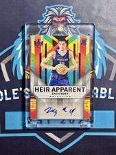 Zach Edey 2024-25 Court Kings Heir Apparent Violet 3/49 Grizzlies Rookie Auto RC