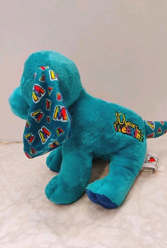RARE 10 Years Of Webkinz Magic W Pup Puppy Dog Plush Stuffed Animal NO CODE - Image 2 of 4
