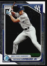 2024 Bowman Chrome George Lombard Jr 1st BCP-79 Yankees Prospect