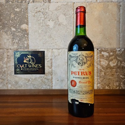 1976 Chateau Petrus Pomerol Bordeaux wine, France [Listing 1 of 2]