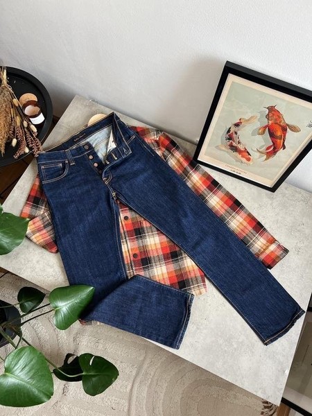 Men Nudie Jeans Jeans Navy Denim 30 / S / 44 #BEIY