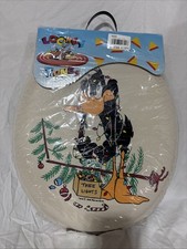 Daffy Duck Toilet Seat Looney Tunes Ginsey Industries Tree Lights Vintage