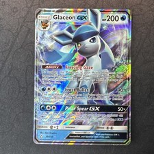 Glaceon GX 39/156 Ultra Prism Holo Sun & Moon Pokemon on eBay