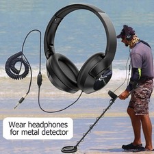 Metal Detectors Professional Headphones for Over Ear Headset for Detecting Metal