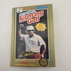 Lee Trevino's Fighting Golf - Case Only - Nintnedo Nes - Authentic Art (No Game)
