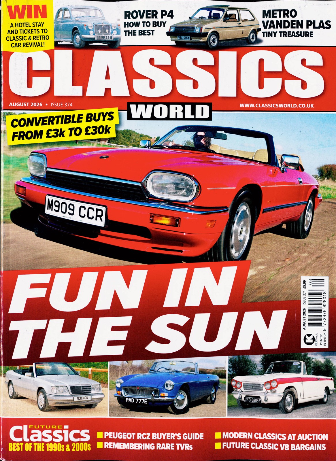 CLASSICS WORLD MAGAZINE AUG 26