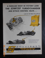 1971 Schwitzer Turbocharger Wallace Murray Corp Indianapolis In 500 Mile Race Ad 1971 Schwitzer Turbocharger Wallace Murray Corp Indianapolis In 500 Mile Race Ad