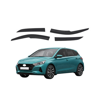Für Hyundai I20 2020-On Wind Regen Sonne Rauch Windabweiser Front-Rear Externe