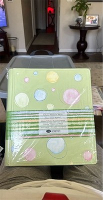 CREATIVE MEMORIES PicFolio Milestones Album 12'' x 14'' Green Multicolor NEW