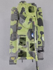 Vintage 1986 Lanard Toys Tank Green Camouflage Army Vehicle Toy Broken Parts