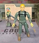 GI JOE ~ 1982 SHORT FUZE ~ MORTAR SOLDIER ~  100% COMPLT & CARD