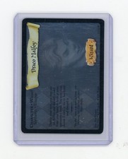 2001 WOTC Harry Potter Draco Malfoy TCG Holo 2 RARE SP MINT