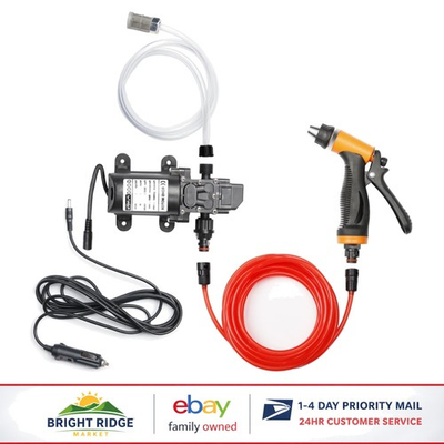 #ad Portable Electric Pressure Washer with 20 Feet Hose for Home and Car Cleaning $73.91