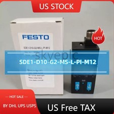 New SDE1-D10-G2-MS-L-PI-M12. FESTO 688544 Pressure switchFast Shipping