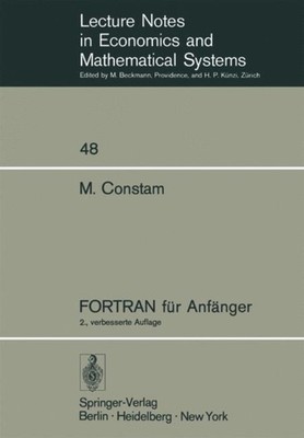 Constam - FORTRAN FR Anfnger - Neues Taschenbuch oder Softback - J555z