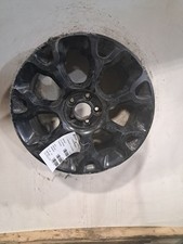 2014-2018 Fiat 500l Wheel 17x7"" Alloy Y-spoke Black W/ Cap Oem