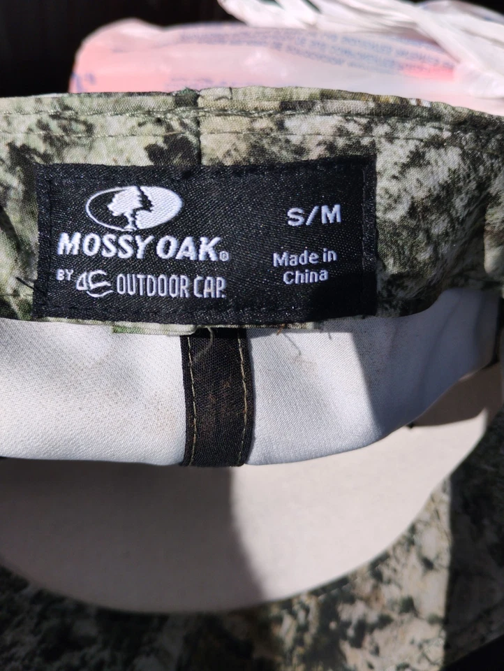 Mossy Oak Camouflage Scent Control Stretch Fitted S / M Hunting Baseball Hat Cap - Image 4 of 4