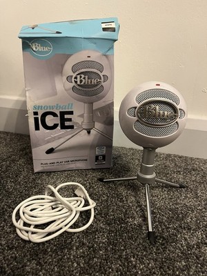 Blue Snowball iCE USB Mikrofon für Aufnahme, Streaming, Podcasting, Gaming am PC und
