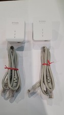 D-Link DHP-600AV Pack of 2 - PowerLine AV2 1000 Gigabit Ethernet Adapter   Used