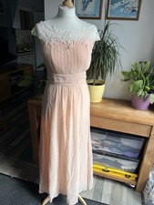Peach Bridesmaid Wedding Guest Dress Uk Size 10 New No Tags Wedding Cruise Dress