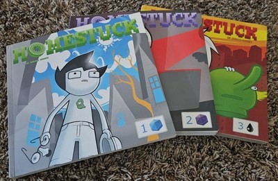 Homestuck Books One, Two, and Three