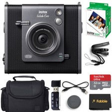 Fujifilm Instax WIDE  Evo Hybrid Instant Camera Bundle with
