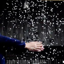 4 Bags Snow Storm Paper Professional Magician Gimmick Trick for Stage Magic