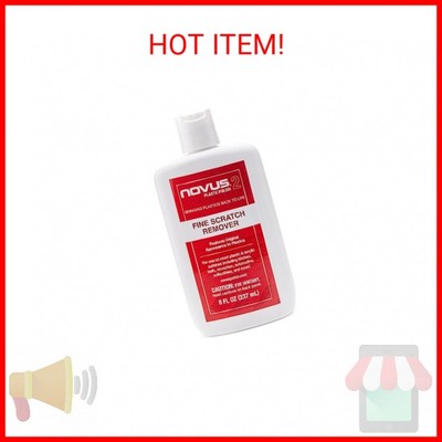 NOVUS 7030 | Fine Scratch Remover #2 | 8 Ounce Bottle