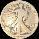 1917 Walking Liberty Half Dollar Silver