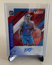 Darius Bazley 2019-20 Donruss Optic Holo Prizm Signature Series #SS-DBZ