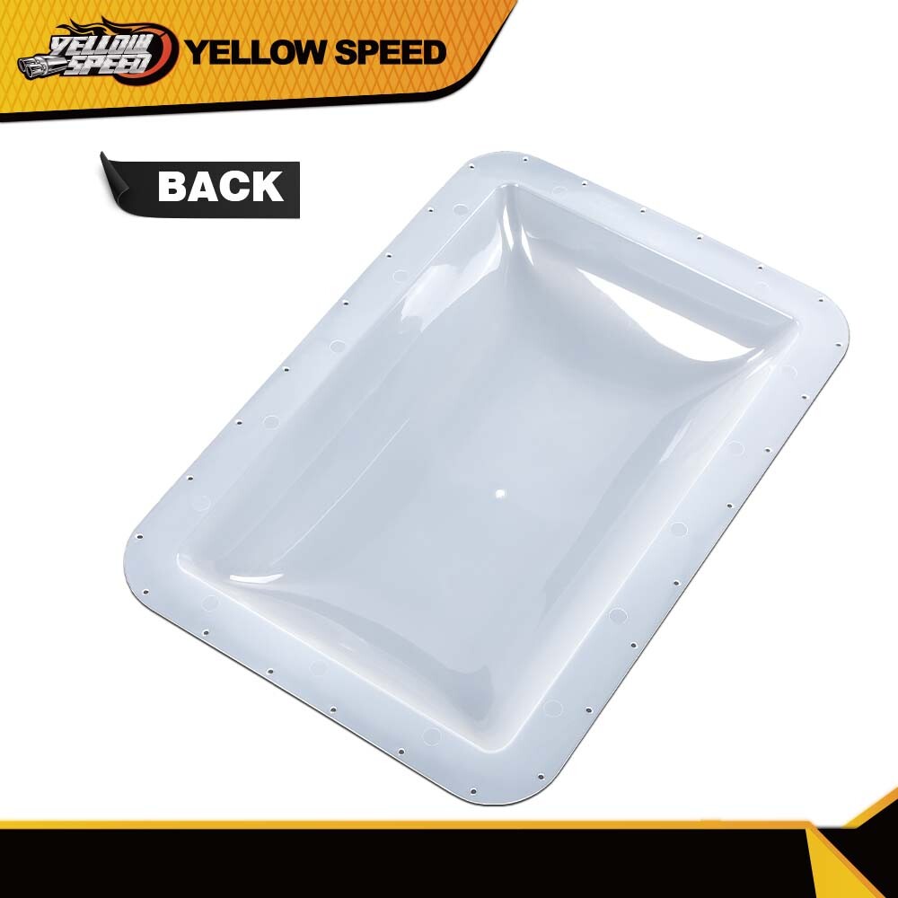 Rv Skylight Cover RV Camper Skylight Cover - 17.8" X 25.8", Semi-Transparent, Exterior Replacement Rv Window Shades