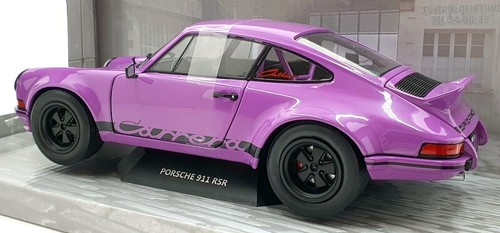 Solido 1/18 Scale Diecast S1801114 - Porsche 911 RSR 1973 - Purple SF - Picture 2 of 5