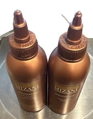 2x Mizani Spradiance High Gloss Serum Wet and Dry Hair Styling 5oz