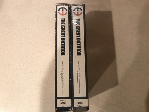The Great Dictator: Part 1 & 2 (VHS, 1978, Magnetic Video) Charlie Chaplin - Picture 6 of 6