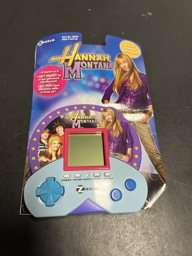 Hannah Montana Electronic Handheld Game Disney by Zizzle Miley Cyrus Classic NOS - Picture 7 of 8