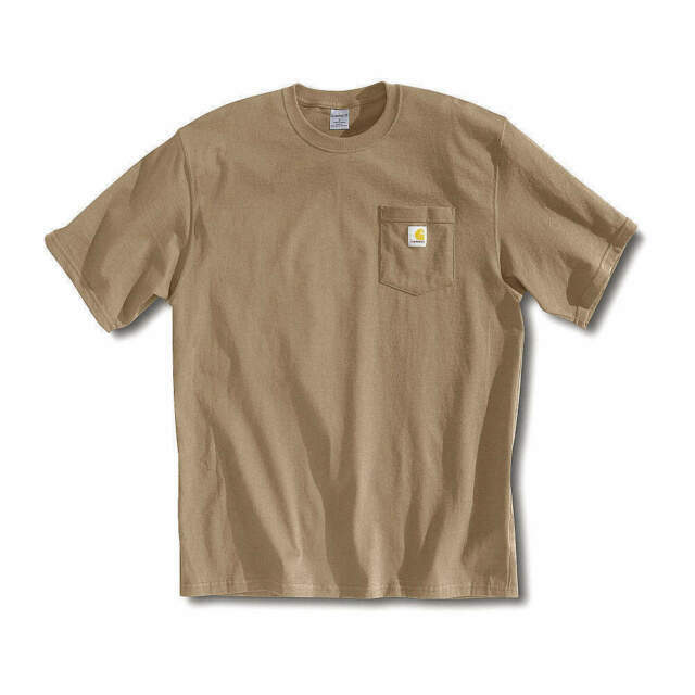 Carhartt K87 Men's T-shirt - Brown, XL