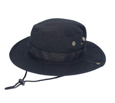 Bob adulte noir pour randonnée pêche