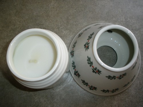 NEW Madison & Max At Home Holly Collection Two-piece Candle Lamp - Picture 5 of 8