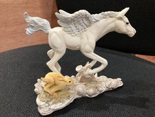 Winged Horse & Rabbit / Hare Figure FABLES Holland Studio Craft LTD