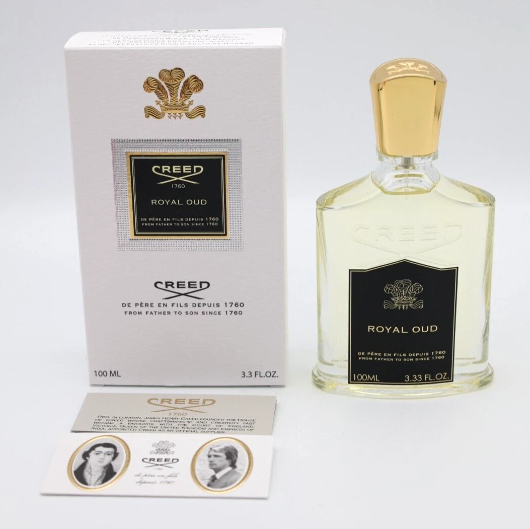Creed Royal Oud 100ml 3.3 oz Batch F000917 New Authentic Fast by Finescents