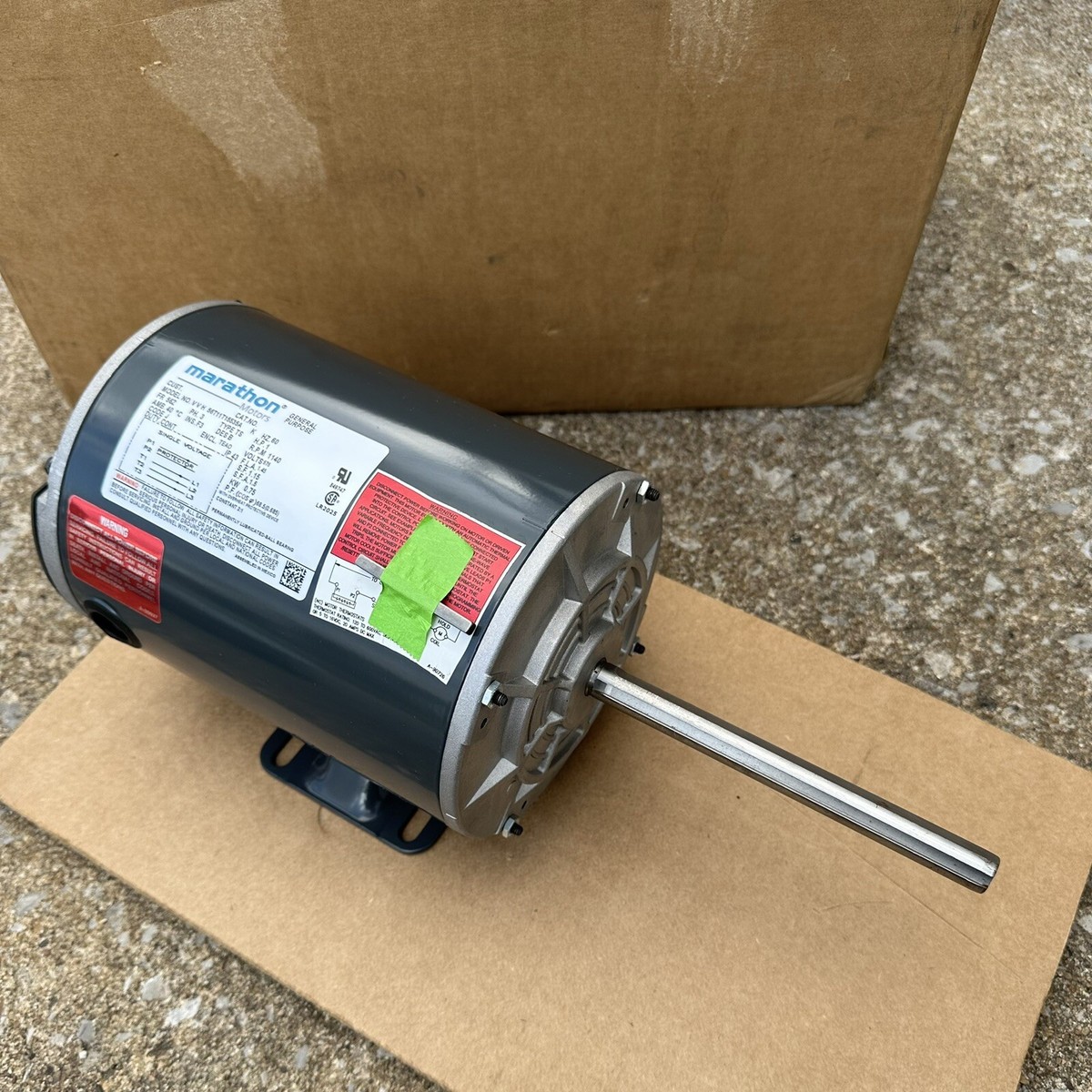 Marathon 56T11T15535A GP Electric Motor 3PH, 575V, 1HP, 1140 RPM