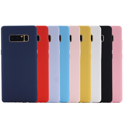 Ultra-Thin Soft Silicone Shockproof Case Cover For Samsung Note20 S23Ultra S8 S9