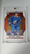 2018-19 Opc Coast to Coast sp Rookie Autographs💥Anthony Cirelli💥card 156  Mint